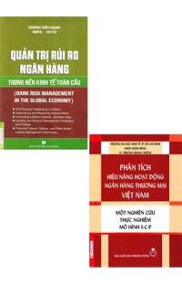 Combo Quản Trị Rủi Ro Ngân Hàng Trong Nền Kinh Tế Toàn Cầu + Phân Tích Hiệu Năng Hoạt Động Ngân Hàng Thương Mại Việt Nam (Bộ 2 Cuốn)