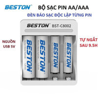 Combo Sạc C8002 và pin sạc 2A 3A - Dung lượng lớn - BESTON