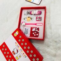 Combo sạc dự phòng hello kitty (U9)