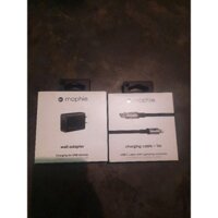 Combo sạc Mophie 10w.
