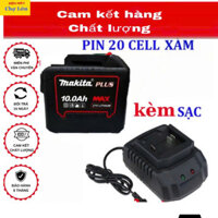 combo sạc pin 20 cell dùng máy khoan, máy xiết bulong, quạt cầm tay, máy mài , chân phổ thông 4cm