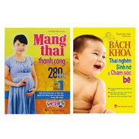 Combo Sách Bà Bầu Nên Đọc  Bách Khoa Thai Nghén - Sinh Nở Và Chăm Sóc Em Bé  Mang Thai Thành Công