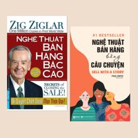 Combo Sách Bán Hàng Chuyên Nghiệp Nghệ Thuật Bán Hàng Bằng Câu Chuyện  Nghệ Thuật Bán Hàng Bậc Cao Tái Bản 2019 - Cẩm Nang Kinh Doanh, Bán Hàng