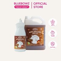 Combo SẠCH CHÉN ĐĨA Nước rửa chén Organic hương quế 3800g + Nước rửa chén hương quế 750g BLUEBOWZ chiết xuất tự nhiên