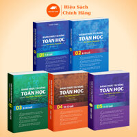 Combo Sách - Đánh Thức Tài năng Toán học 1 - 5, Toán Singapore Song Ngữ ( Bộ 5 cuốn, 6 - 13 tuổi )