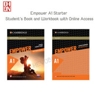 Combo sách Empower A1 Starter Students Book and Workbook with Online Access