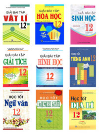 Combo Sách Giải Lớp 12 (Bộ 9 Cuốn)