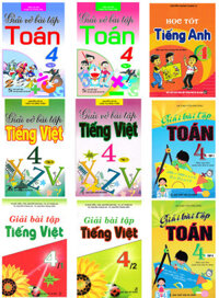 Combo Sách Giải Lớp 4 (Bộ 9 Cuốn)