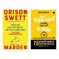 Combo Sách Hay Về Sự Thành Công Khám Phá Luật Hấp Dẫn Để Mở Khóa Thành Công  Người Thành Công Không Bao Giờ Trì Hoãn