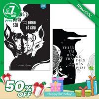 Combo Sách Không Phải Sói Nhưng Cũng Đừng Là Cừu Thiên Tài Bên Trái, Kẻ Điên Bên Phải Bộ 2 Cuốn