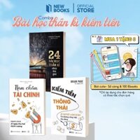 Combo Sách Kiếm Tiền Thông Thái - Sách Rich Habits, Poor Habits - 24 Bài Học Thần Kỳ Newbooks