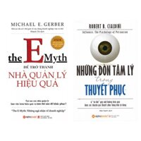 Combo Sách Kinh Doanh Để Trở Thành Nhà Quản Lý Hiệu Quả  Những Đòn Tâm Lý Trong Thuyết Phục