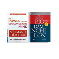 Combo Sách Kinh Tế Cực Hay  Sức Mạnh Tiềm Thức Tái Bản   Dám Nghĩ Lớn Tái Bản 2019 - Bộ 2 Cuốn Sách, Sách Bán Chạy  Tặng Kèm Postcard Greenlife