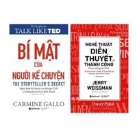 Combo Sách Kỹ Năng Giao Tiếp Bí Mật Của Người Kể Chuyện  Nghệ Thuật Diễn Thuyết Để Thành Công