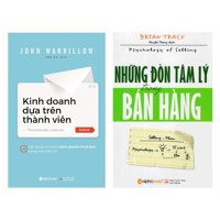 Combo Sách Kỹ Năng Kinh Doanh Kinh Doanh Dựa Trên Thành Viên  Những Đòn Tâm Lý Trong Bán Hàng