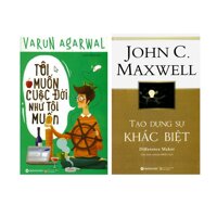 Combo Sách Kỹ Năng Sống Tôi Muốn Cuộc Đời Như Tôi Muốn  Tạo Dựng Sự Khác Biệt