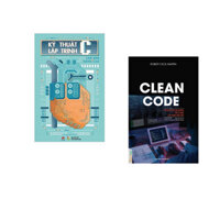 Combo sách Lập Trình Hay Clean Code Giáo Trình Kỹ Thuật Lập Trình C Căn Bản Và Nâng Cao   Tặng Kèm Bookmark Happy LIfe