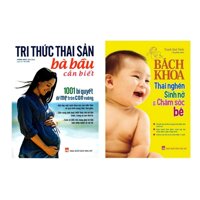 Combo Sách Mang Thai Dành Cho Bà Bầu: Tri Thức Thai Sản Bà Bầu Cần Biết + Bách Khoa Thai Nghén - Sinh Nở Và Chăm Sóc Em Bé