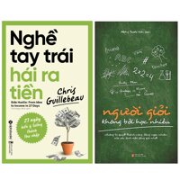 Combo Sách  Nghề Tay Trái Hái Ra Tiền  Người Giỏi Không Bởi Học Nhiều