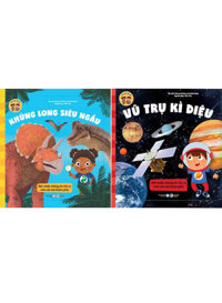 Combo Sách Nhà Thám Hiểm Nhí: Khủng Long Siêu Ngầu + Vũ Trụ Kì Diệu (Bộ 2 Cuốn)