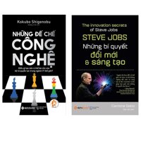 Combo Sách  Những Đế Chế Công Nghệ  Steve Jobs - Những Bí Quyết Đổi Mới Và Sáng Tạo