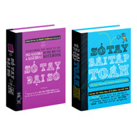Combo sách Sổ tay Đại Số và Sổ tay Bài tập toán Sách toán lớp 4 đến lớp 12 Bìa cứng Á Châu Books