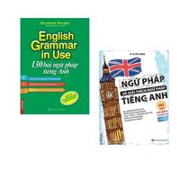 Combo sách Tham Khảo Ngữ Pháp Và Giải Thích Ngữ Pháp Tiếng Anh Cơ Bản Và Nâng Cao 1 English Grammar In Use - 130 Bài Ngữ Pháp Tiếng AnhTặng Bookmark