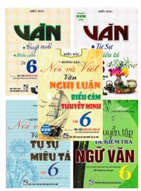 Combo Sách Tham Khảo Ngữ Văn Lớp 6 Biên Soạn Theo Chương Trình Mới