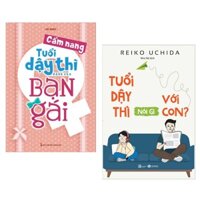 Combo Sách Thấu Hiểu Về Tuổi Dậy Thì Cẩm Nang Tuổi Dậy Thì Dành Cho Bạn Gái  Tuổi Dậy Thì Nói Gì Với Con -  Top Sách Bán Chạy Nhất  Tặng Kèm Bookmark Greenlife