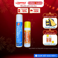 [Combo Sạch thơm giày] Xịt khử mùi giày và Vệ sinh bọt tuyết LIGPRO công nghệ Nano bạc kèm tinh dầu