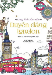 Combo - Sách Tô Màu Lung Linh Sắc Màu - Duyên Dáng London