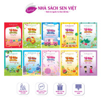 Combo sách tô màu mẫu giáo, bé làm họa sĩ nhí, bé tập tô màu theo hình mẫu có sẵn (10 Cuốn) - SV