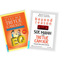 COMBO Sách Trí Tuệ Cảm Xúc Sức mạnh của trí tuệ cảm xúc  Giải mã trí tuệ cảm xúc Tái bản 2020