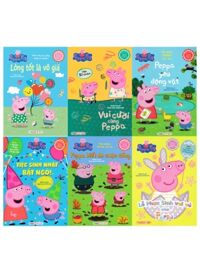 Combo Sách Tương Tác - Cùng Học Cùng Chơi Với Peppa Pig (Bộ 6 Cuốn)