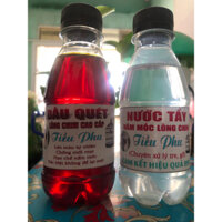 Combo Sản Phẩm Nước Tẩy và Dầu Quét Lồng Chim Tiều Phu