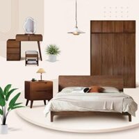 Combo sản phẩm phòng ngủ gỗ tự nhiên Togismart CPN 300