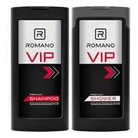 combo sản phẩm romano vip ,sữa tắm + dầu gội 180g