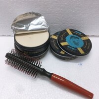 Combo Sáp Tóc Nam Male God Gingle Retro Hair Clay + Lược Tròn Tạo Kiểu