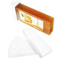 Combo sáp wax lông (nóng) + giấy wax lông 100 tờ
