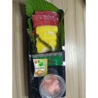 Combo Sashimi Cá Ngừ và Cá Trích Ép Trứng