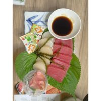 Combo Sashimi Sò Điệp và Cá Ngừ
