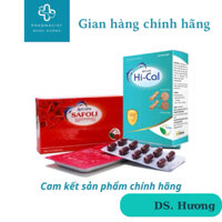 Combo Sắt hữu cơ Avisure Safoli Hộp 30 viên + Canxi tự nhiên Avisure Hical Hộp 30 viên - cho phụ nữ mang thai