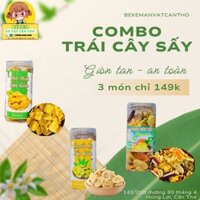 Combo Sấy Healthy ( Chuối - Mít - Trái cây thập cẩm)