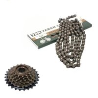 COMBO SÊN XE ĐẠP YBN + LÍP 6 XE ĐẠP SHIMANO