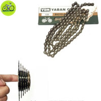 Combo sên xe đạp YBN + líp 6 xe đạp Shimano