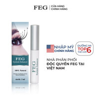 Combo Serum Dưỡng Mi Toàn Diện FEG - Dưỡng Mi Chắc Khỏe, Dài, Cong Vút Sau 14 Ngày (3ml)