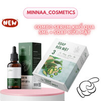 Combo Serum Khổ Qua 5ml và Soap Khổ Qua Lim Farm&Food