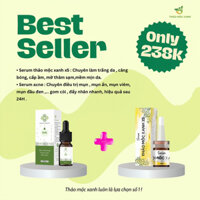 combo  Serum Thảo Mộc Xanh X5 + Serum Acme