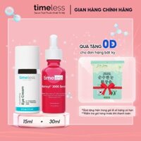 Combo Serum Timeless Matrixyl 3000 Cấp Ẩm Giảm Vết Nhăn  & Kem Dưỡng Da Mắt Hydrating Eye Cream 15ml