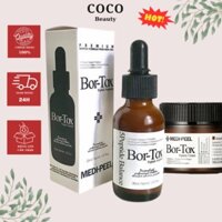 COMBO Serum Và Kem Dưỡng 𝐌𝐄𝐃𝐈-𝐏𝐄𝐄𝐋 𝐁𝐨𝐫-𝐓𝐨𝐱 𝐏𝐞𝐩𝐭𝐢𝐝𝐞 Da Căng Bóng